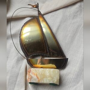 Vintage Demott Sailboat Sculpture